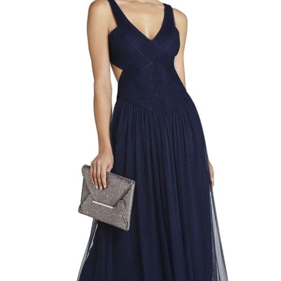 BCBGMaxAzria Blue Maxi Dress - Picture 6 of 7